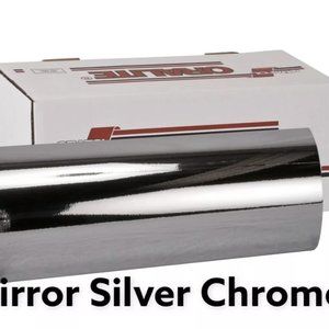 COPY - Oracal 352 12" x 5 Feet Chrome Mirror Vinyl BN20 & Cricut & Silhouette P…